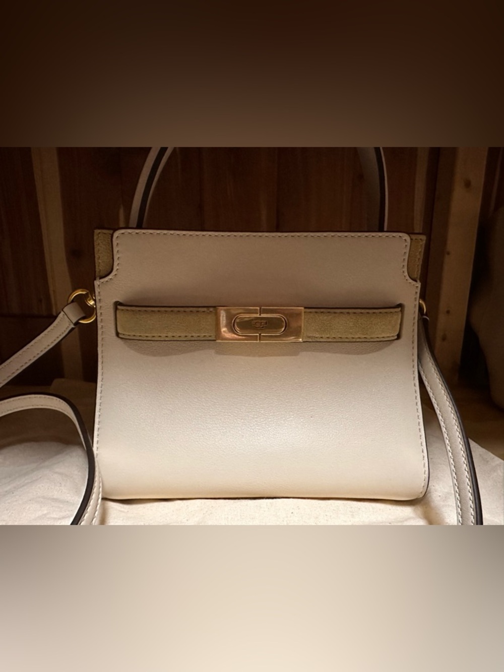 TORY BURCH PETITE LEE RADZIWILL DOUBLE BAG
